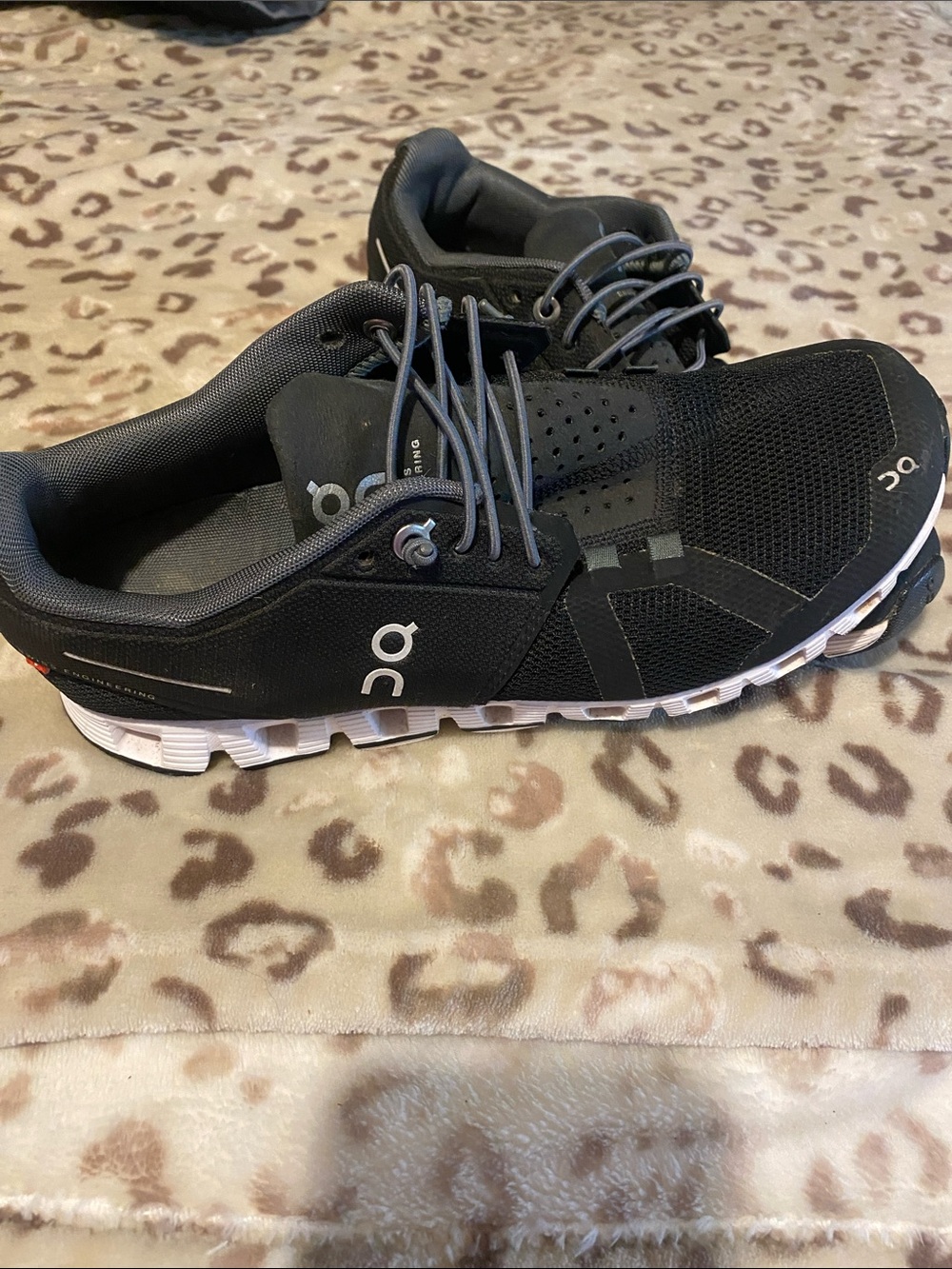 On Running women’s  Black & White CloudTec Running Shoes